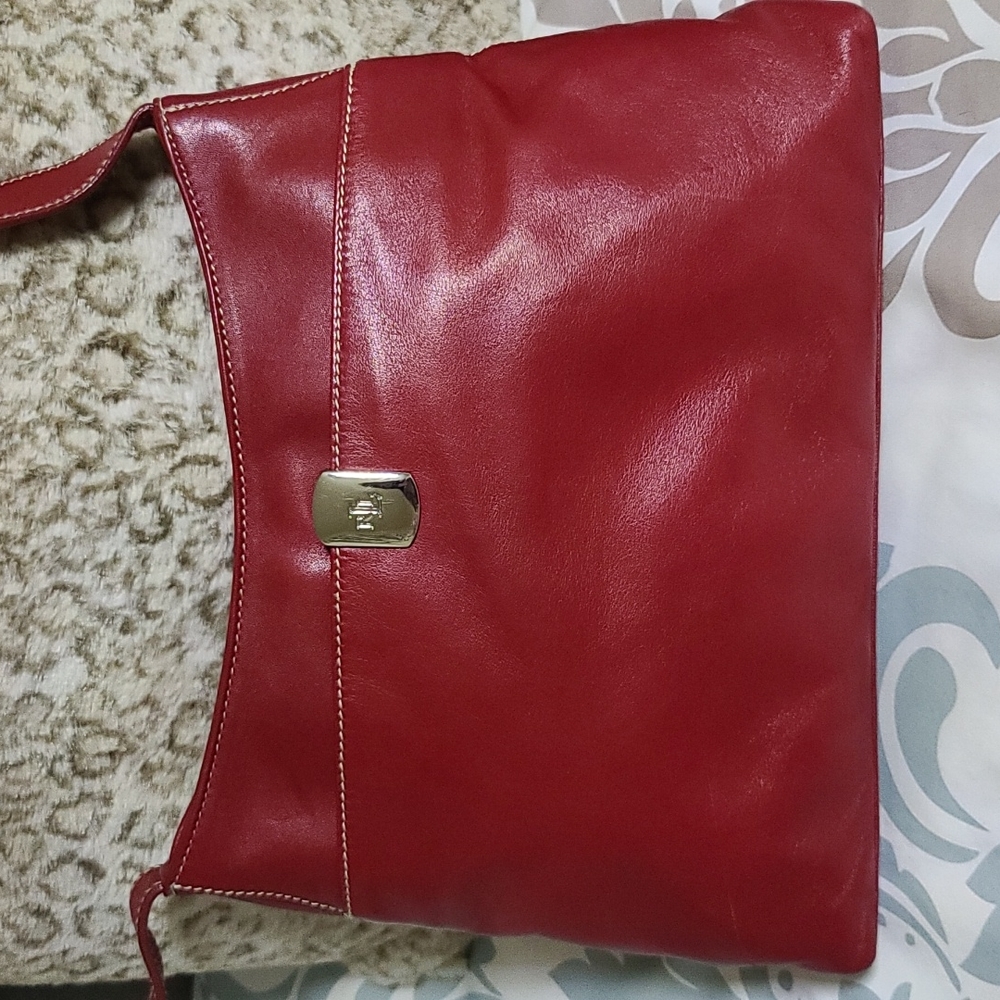 Ralph Lauren LAUREN Classic Rich Leather Handbag